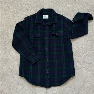 Crewcuts | Long Sleeve Holiday Plaid Shirt | 5T